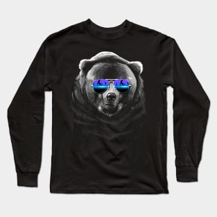 DJ Bear Long Sleeve T-Shirt